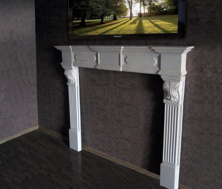 Portail en mousse de polyuréthane