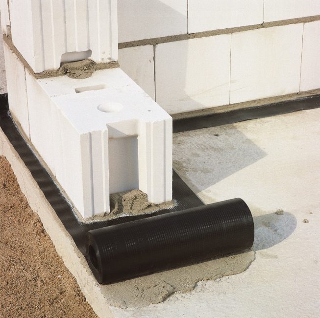 Étanchéité de fondation