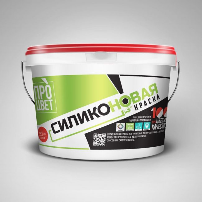 Peinture à base de silicone