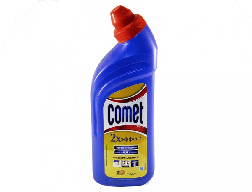 Comet - produit à double action : nettoyage et désinfection