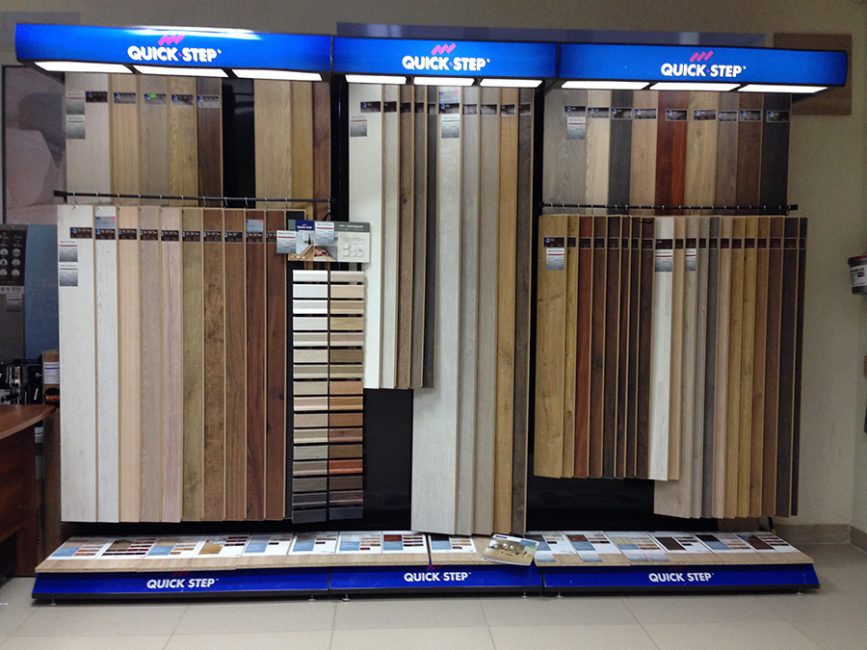 Gamme de produits de Quick Step