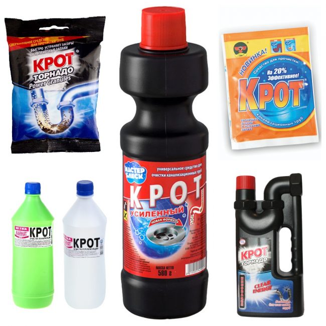 MOLE de plusieurs fabricants