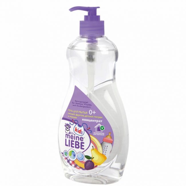 Moyens pour laver la vaisselle des enfants Miene Liebe