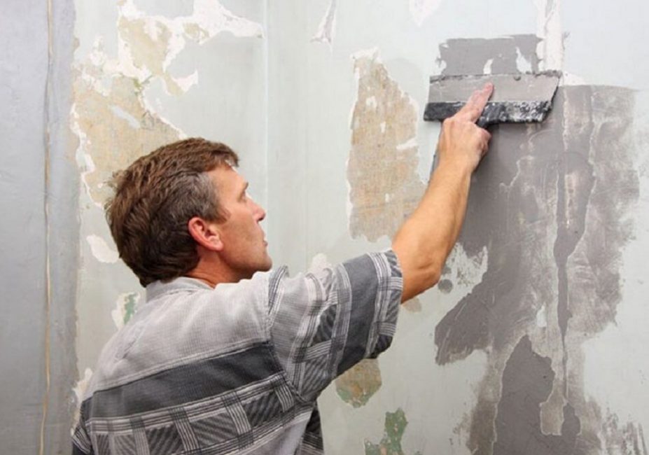 Les murs sont soigneusement nivelés