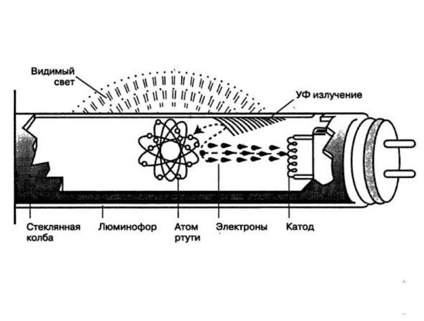 Appareil à lampe fluorescente