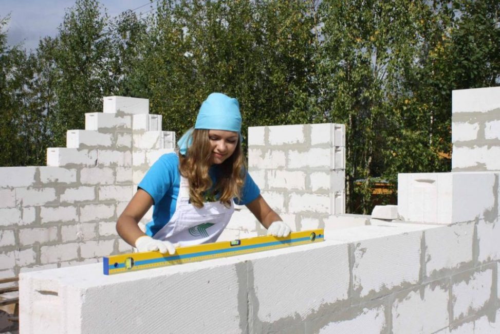 Construction en béton cellulaire