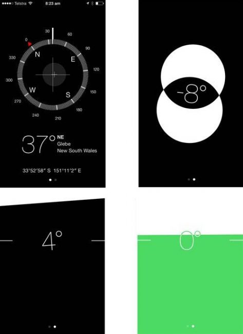 iPhone au lieu du niveau du bâtiment