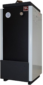 Chaudière à combustible solide pour chauffer une maison privée