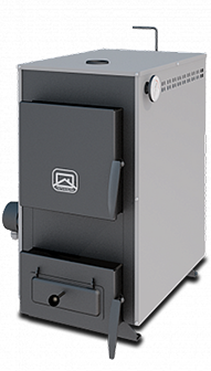 Chaudière à combustible solide pour chauffer une maison privée