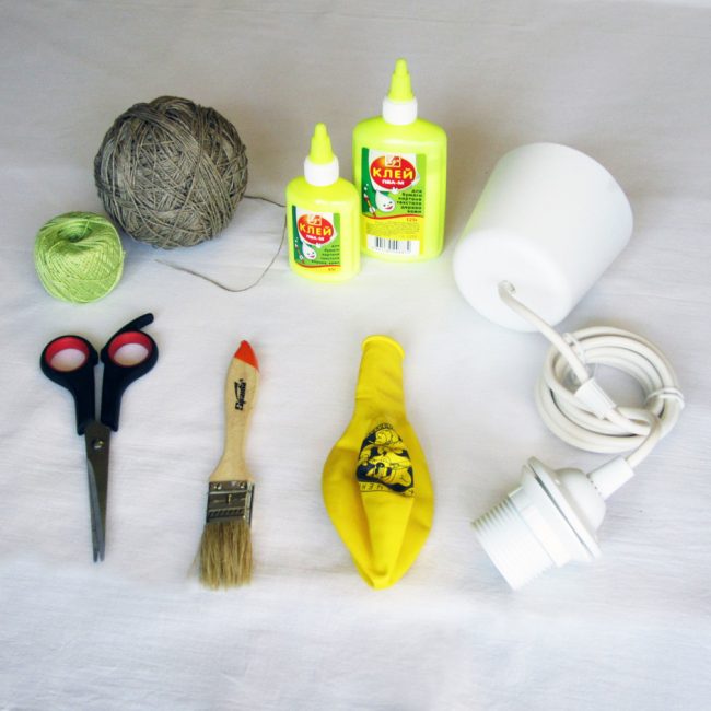 Matériel nécessaire pour le travail