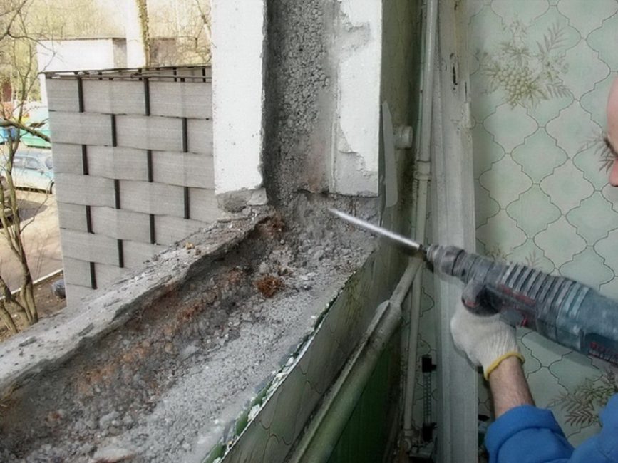 Travaux de démantèlement