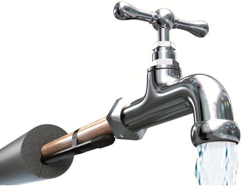 Le câble chauffant est utilisé pour les systèmes de plomberie