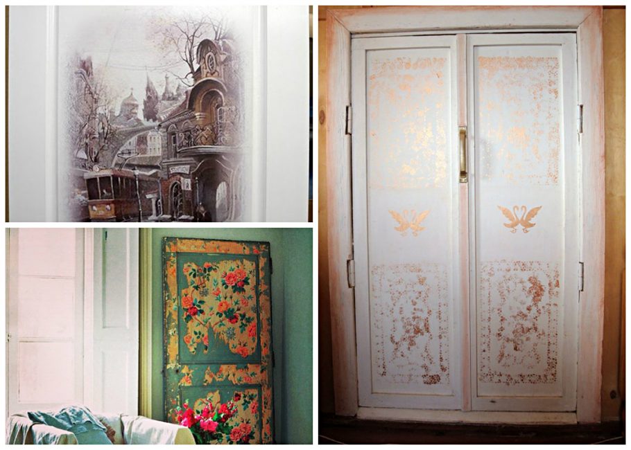 Découpage des portes