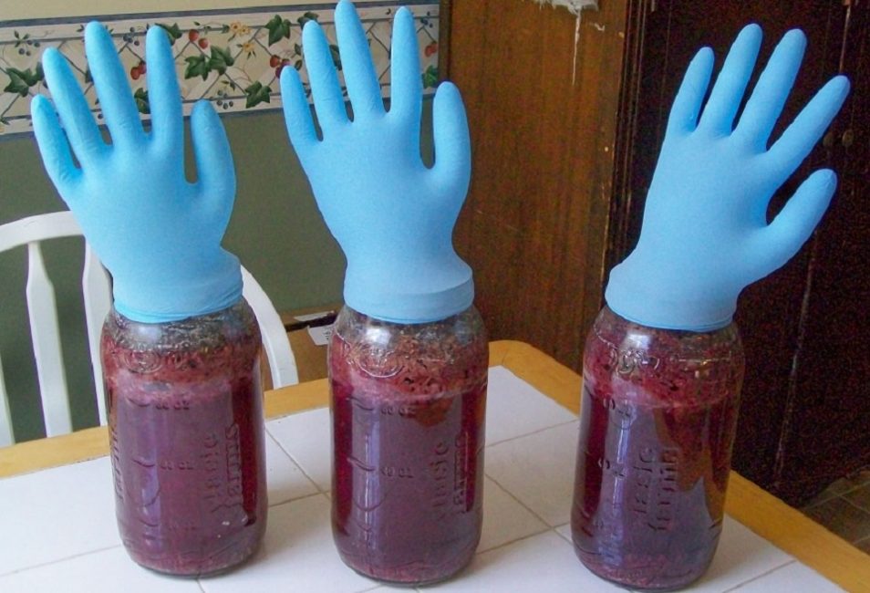 Vin de confiture maison