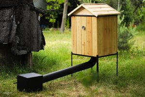 Fumoir fumé à froid: un appareil, des dessins pour fabriquer ses propres mains en brique et en bois