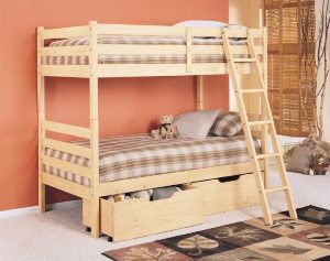 Lit superposé DIY : comment assembler des meubles fonctionnels en bois et en métal, dessins et schémas simples