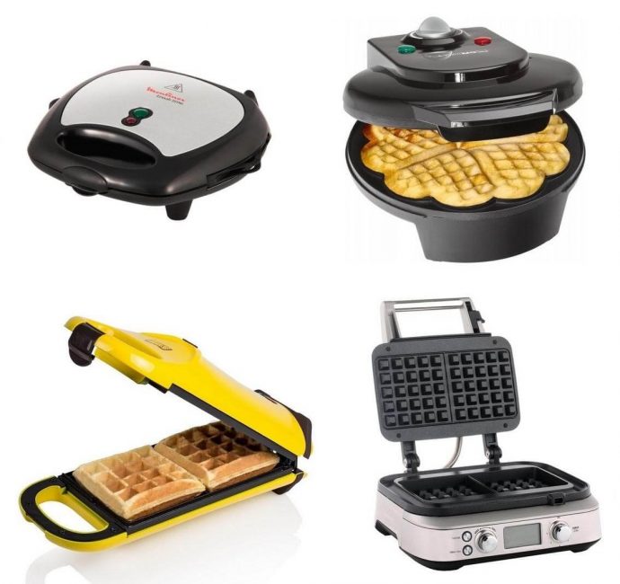 Les assistants de cuisine vous permettent de cuisiner des gaufres fines et moelleuses de différentes formes et tailles