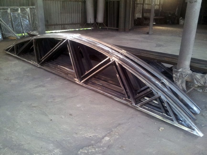 Structures de pergola en métal