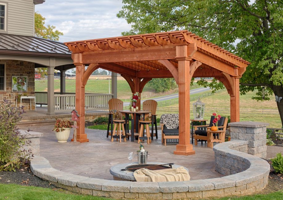 Pergola en bois