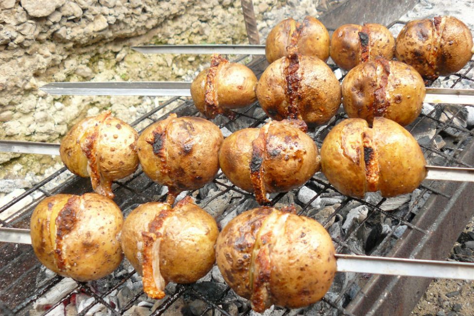 Pommes de terre au saindoux