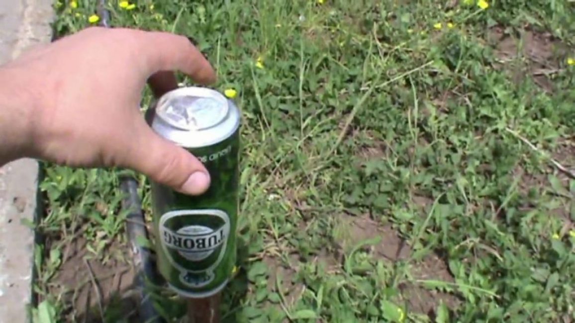 Répulsif de canette en aluminium