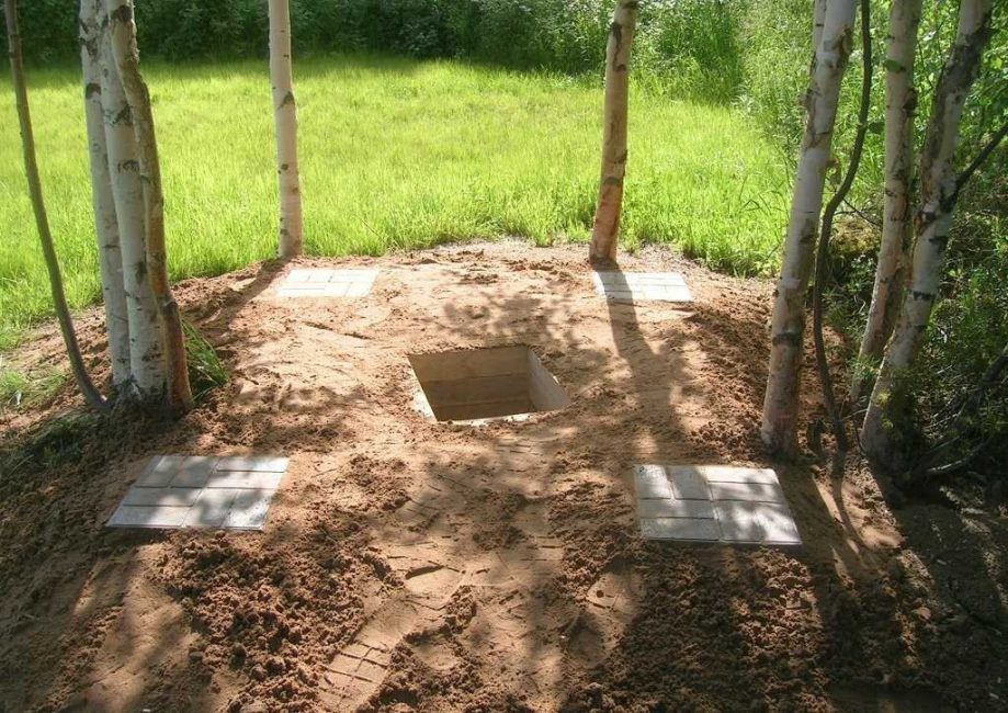 Dispositif de fosse de drainage pour l'évacuation des eaux usées