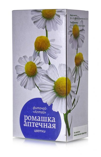 Tisane camomille pharmacie