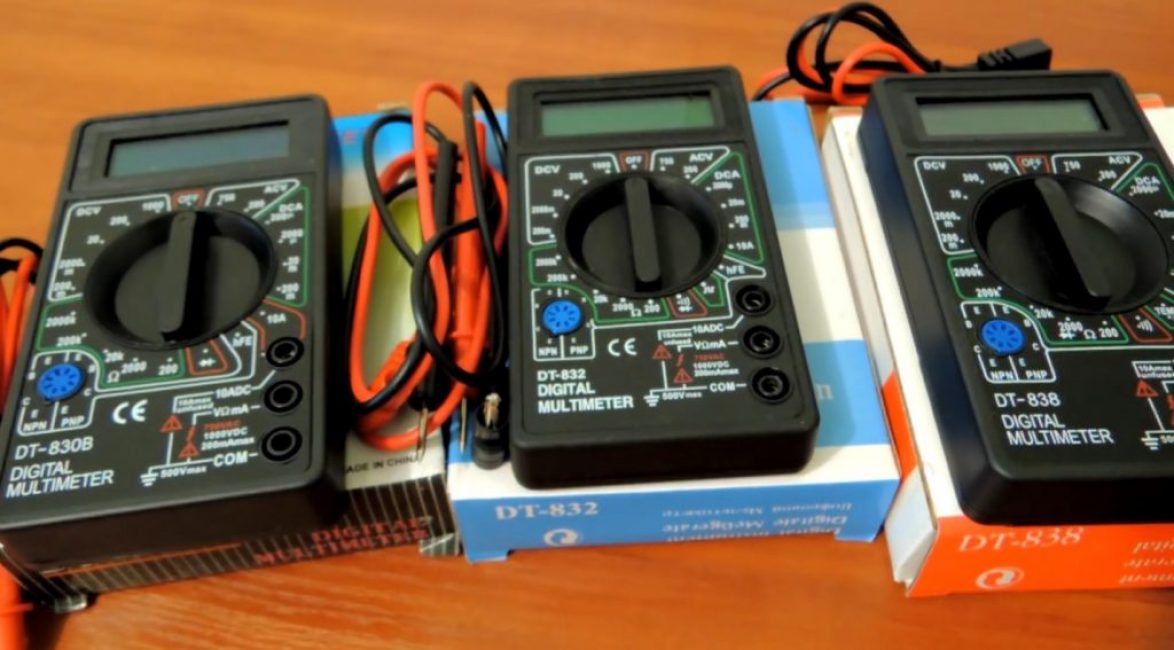 Modèles de multimètre