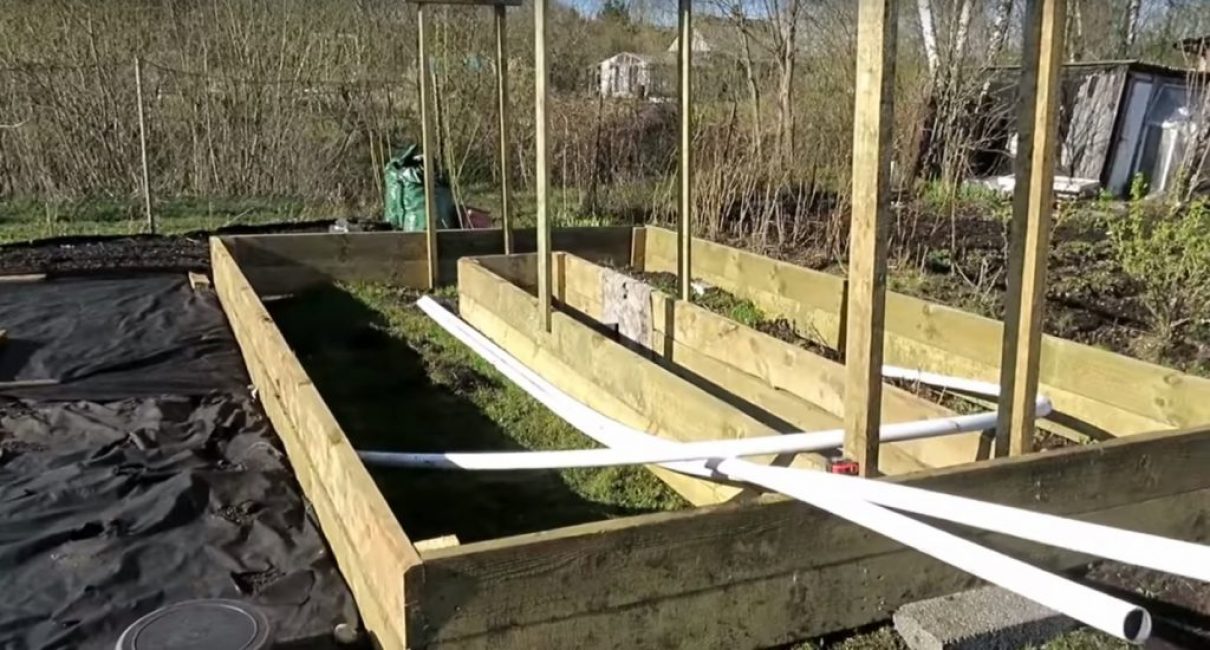 Tuyaux utilisés pour le montage mural