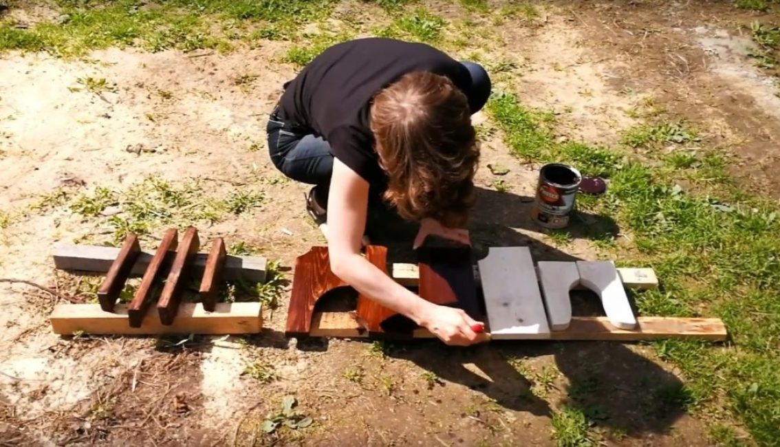 Peindre des éléments en bois