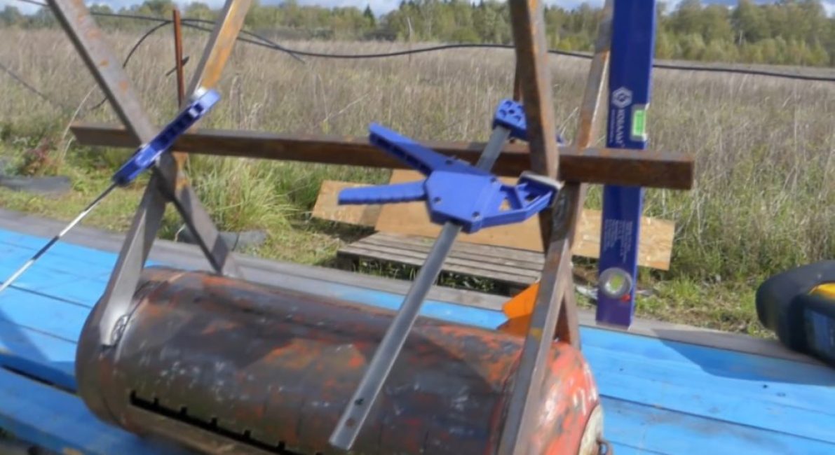 Installation de la traverse