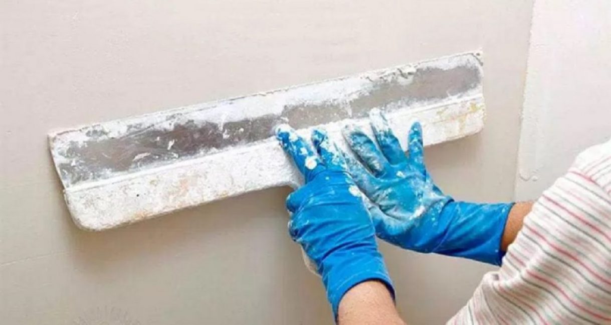 Masticage des murs