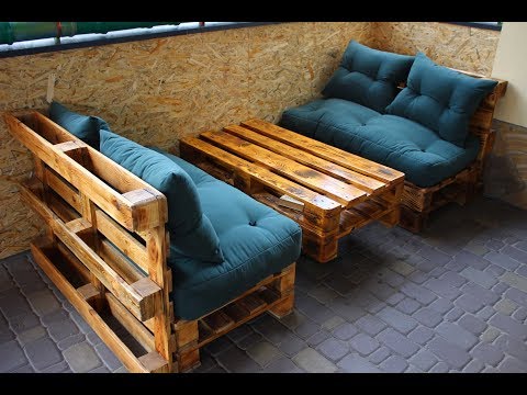 [VIDÉO] Meubles en palette