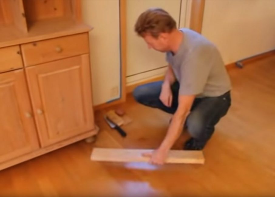 Planche jusqu'à 1 m de long, utilisée comme levier