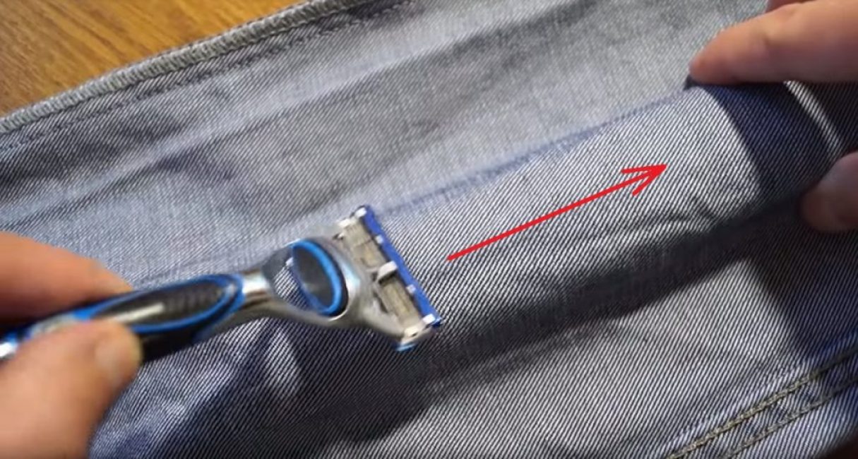 Mouvement lors du changement de sens d'affûtage