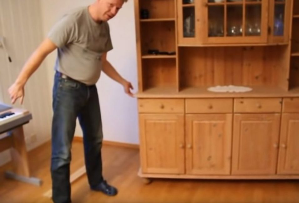 Déplacer une armoire lourde