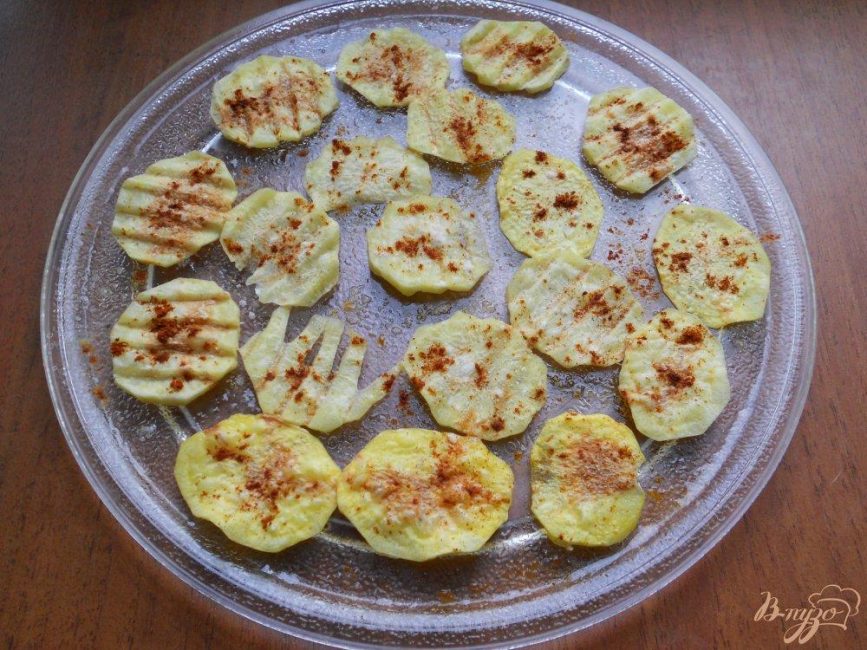 Frites au micro-ondes