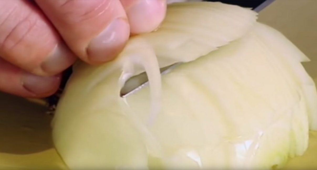 2-3 coupes horizontales suffisent