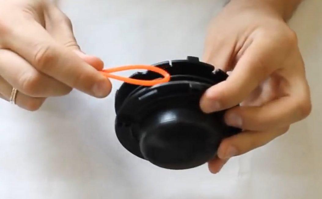 Ligne pliée en deux