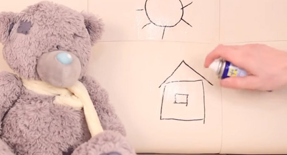 Retirez le motif de la peau