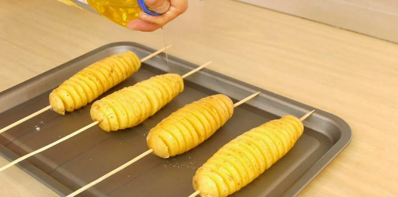 Arrosage à l'huile végétale