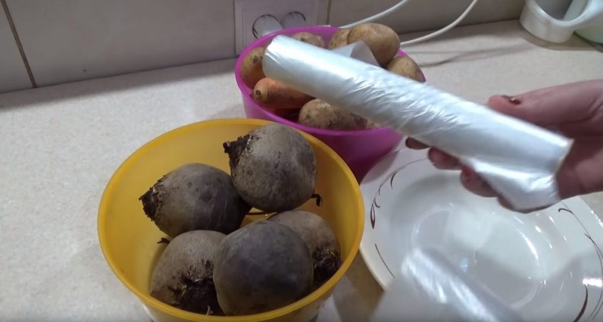 Sacs pour la cuisson des betteraves