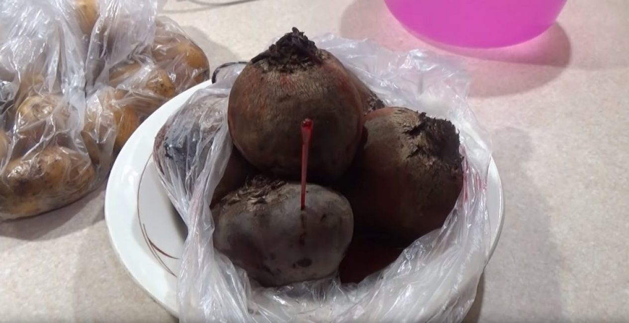 Vérification de l'état de préparation avec une brochette