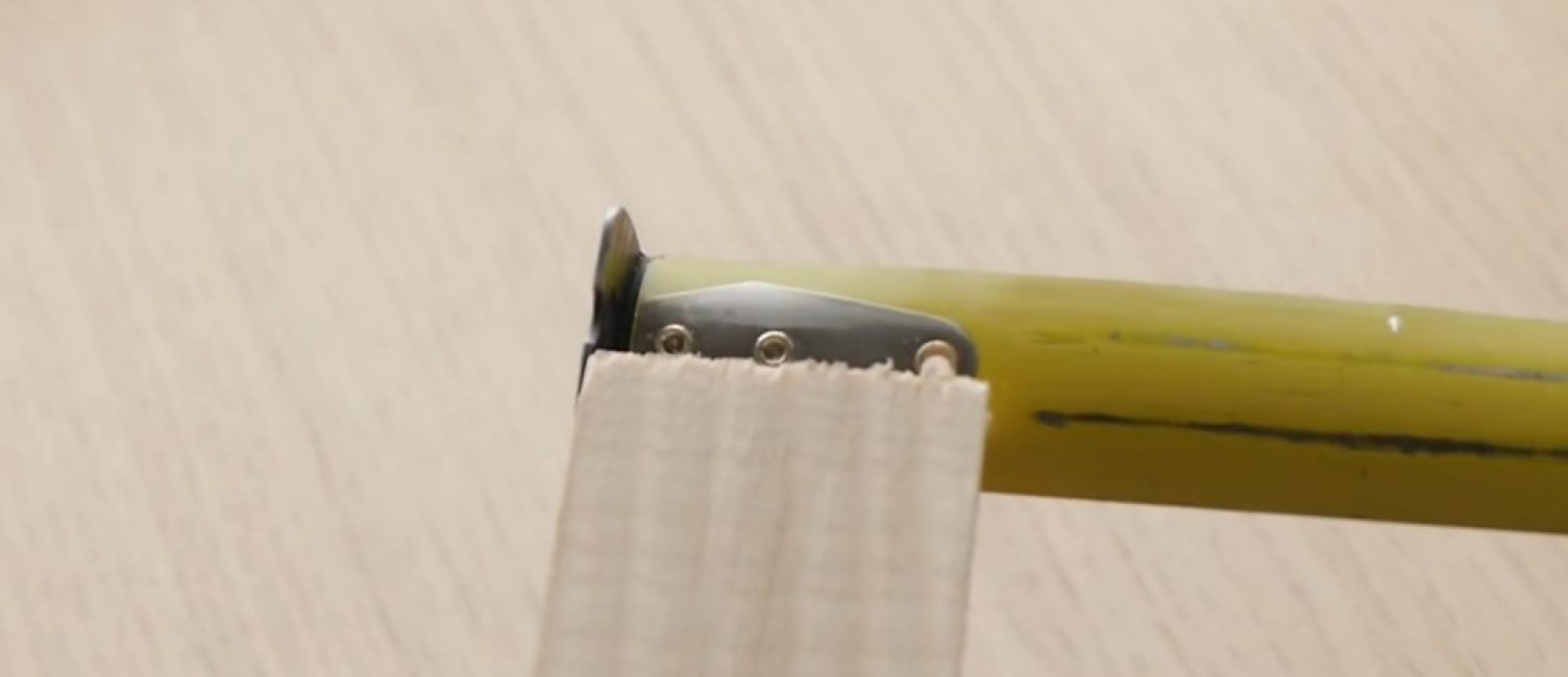 Le crochet se rétracte - mesure sans erreur