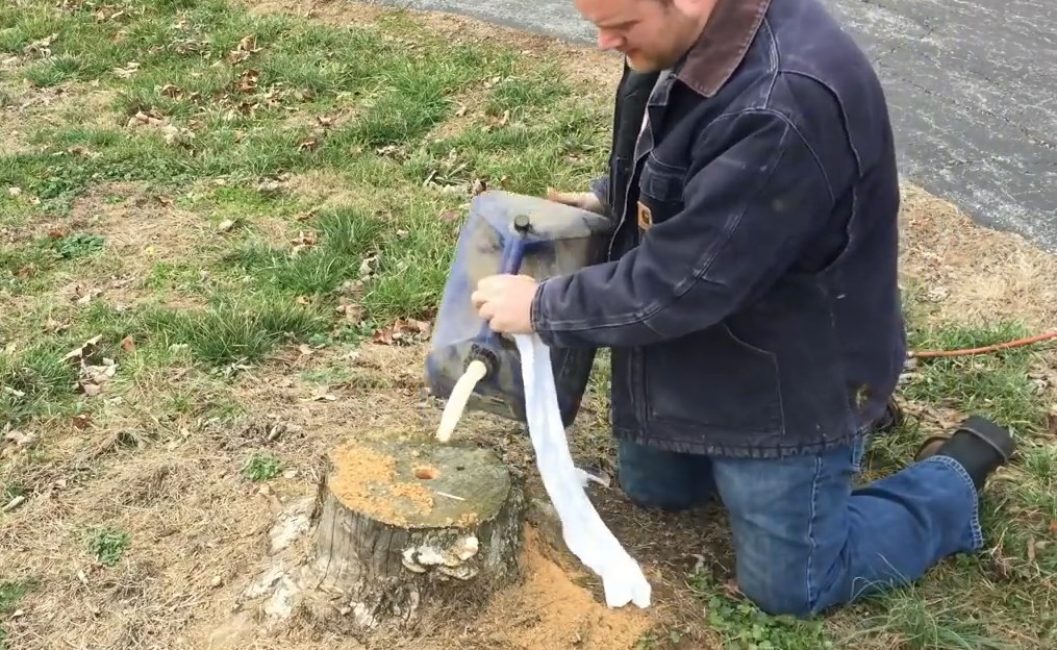 Remplir le mélange d'allumage