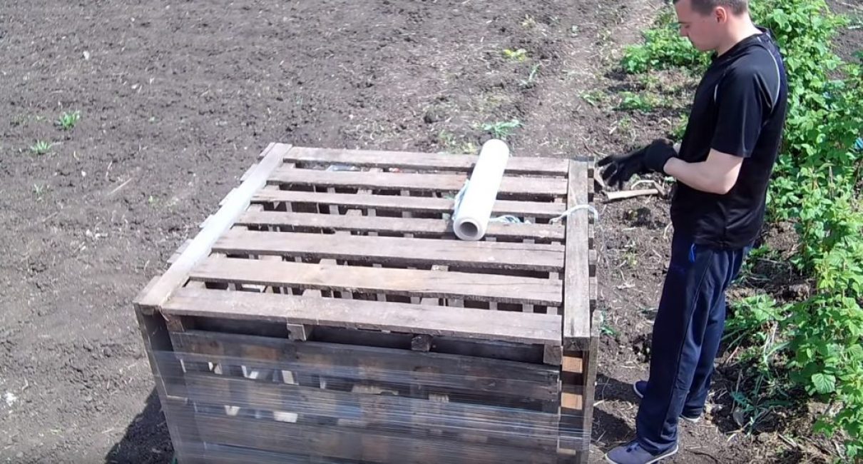 L'enroulement du film doit être fait avec des gants