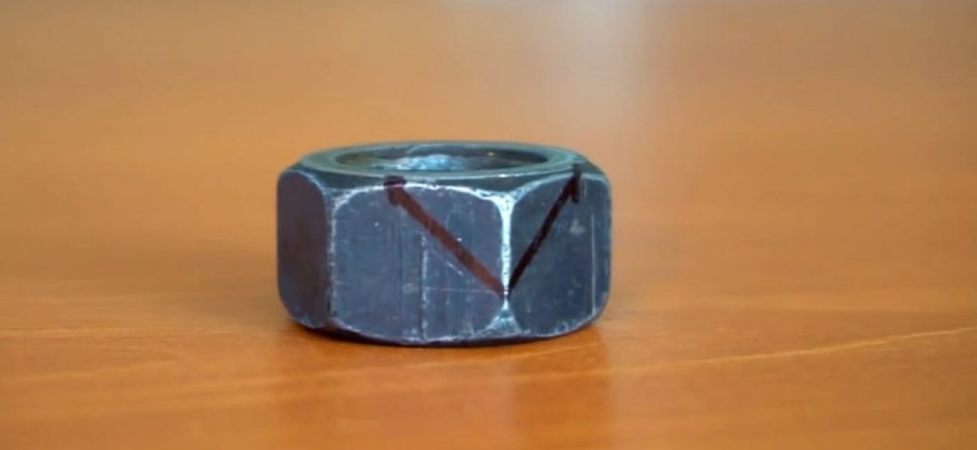 Marquage des écrous