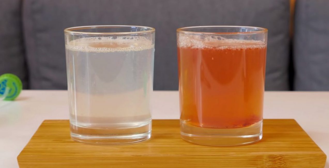 Boisson à la limonade et à la confiture de fruits