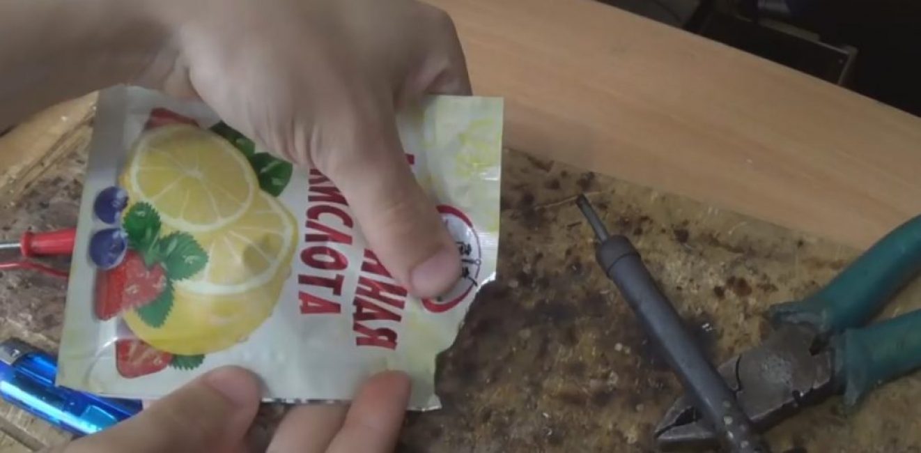 Acide citrique - une aide à la maison