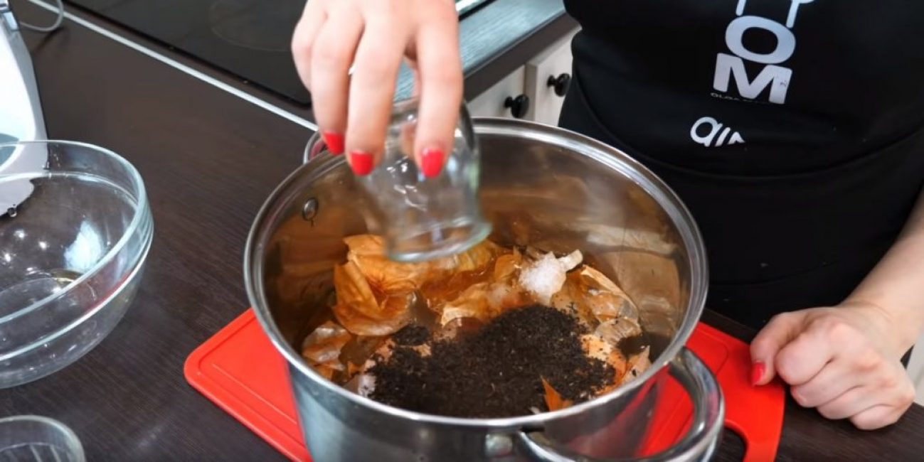 Le dernier ingrédient est le thé.